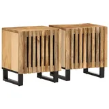 vidaXL Nachtschrank 40 x 34 x 46 cm Braun