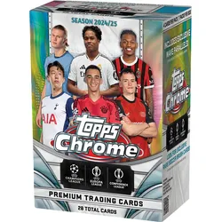 Topps - Chrome® UEFA Club Competitions - Value Box 2024-25