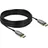 DeLock Aktives Optisches Kabel DisplayPort 2.1 8K 60 Hz 40 Gbps 10 m Schwarz