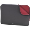 17.3" Tablet-Sleeve Neoprene grau/rot (00216511)