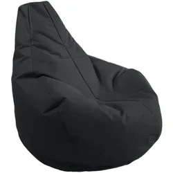 Kinzler Sitzsack Gamer, ca. Durchmesser 100 cm, Farbe schwarz