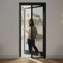cocoon home concepts Insektenschutztür plissiert 96 x 251 cm Anthrazit