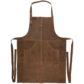 Esschert Design Grillschürze Leder Buffalo braun