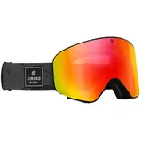 Siroko Gx Skibrille - Red / Orange - Red Mirror/CAT3