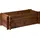 Dobar Hochbeet 117 x 58,5 x 38,5 cm Dunkelbraun