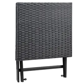 CASARIA Campinghocker 2er Set Schwarz