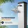 Strattore Ocean Solardusche schwarz/silber 0,19 m