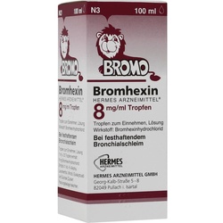 Bromhexin Hermes Arzneimittel 8mg/ml Tropfen 100 ML