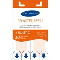 Actiomedic EasyAid Refill ELASTIC Pflasterstrips 19 x 72 mm 30 Stück