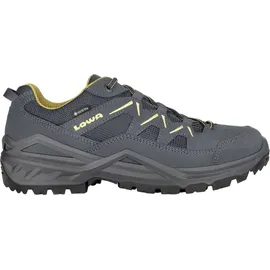 Lowa Sirkos Evo GTX LO Herren Stahlblau/Senf 41,5