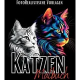 tredition Katzen Malbuch „Fotorealistisch“.