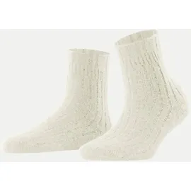 Falke Bedsock Rib Socken 1 Paar Weiß 35-38