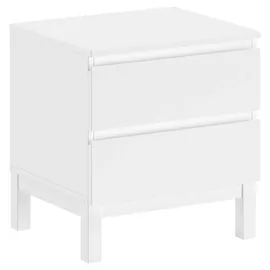Vipack Einzelzimmer, weiß, Holz, Kiefer, teilmassiv, 5 Fächer, Soft-Close-System, Schlafzimmer, Schlafzimmer Komplett