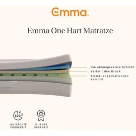 Emma One 100 x 200 cm hart