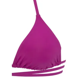 Bruno Banani Triangel-Bikini Damen Lila 34 Cup C/D