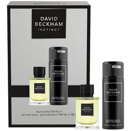 David Beckham Instinct Geschenkset Edt 50 ml + Deodorant 150 ml für Herren