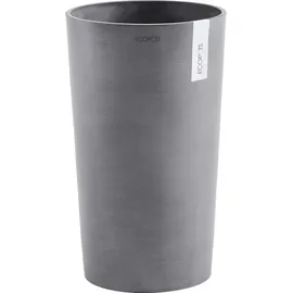 ecopot Amsterdam Ø 30 x 50 cm grau