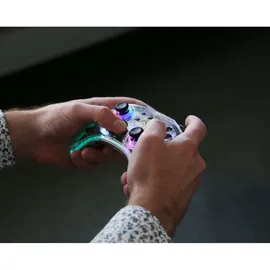 deltaco GAM-149-T Controller transparent Nintendo Switch / PC