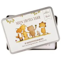 Sigikid Schmuckdose mit 30 Meilensteinkarten 1 Pc