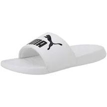 Puma Popcat 20 Badelatschen white/black 43