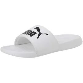 Puma Popcat 20 Badelatschen white/black 43