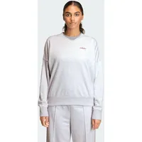 Adidas Colorpop Sweatshirt mit aufgestickter Grafik Light Grey Heather/Active