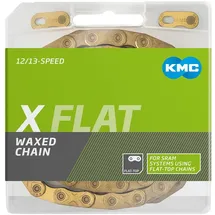 KMC Kette KMC X Flat 12/13-fach 126 Glieder gold
