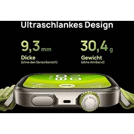 Huawei Watch Fit 4 Pro Titan Nylonarmband Grün