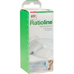 Ratioline Acute Verbandmull Gerollt 10cmx1M 1 ST
