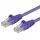 PremiumCord Netzwerkkabel, Ethernet, LAN & Patch Kabel CAT5e, UTP, Schnell flexibel & Robust RJ45 Kabel 1Gbit/S, AWG 26/7, Kupferkabel 100 Prozent Cu, Violett, 0, 25m