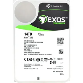 Seagate Enterprise Exos X16 14 TB 3,5" ST14000NM001G