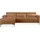OTTO home Ecksofa OTTO HOME "LUND, L-Form, 261cm, man. o. elektr. Relaxfunktion (mit USB-A)", braun (cognac), B:261cm H:97cm T:179cm, Echtleder 100% Echtleder;Kunstleder 100% Polyurethan, Sofas, Ecksofa, und Kopfteilverstellung