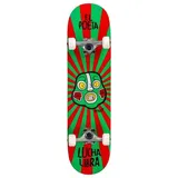 Enuff Lucha 7.75" x 31.5" Rot/Grüne Skateboard 7,75"