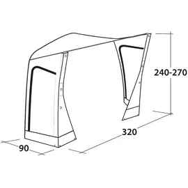 Outwell Parkville 200SA Grün