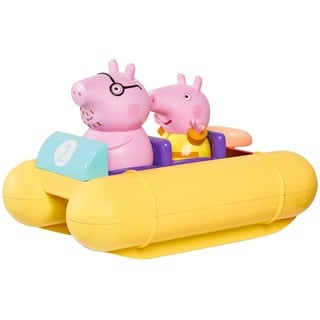 TOMY Toomies Peppa Wutz Pedalo, Baby-Badespielzeug, spaßiges Bade-Accessoire und Wasserspiel für Kinder, geeignet für 18 Monate, 2, 3 und 4 Jahre alte Jungen und Mädchen