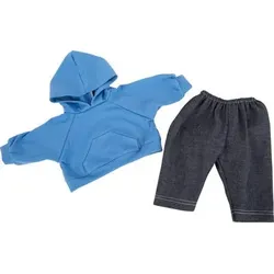 small foot 11779 Puppenkleidung Kapuzenpullover und Hose