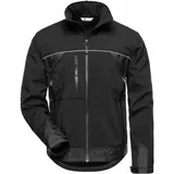 Softshell Premium Funktions-Jacke schwarz - 4XL