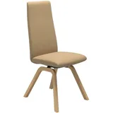 Stressless® Polsterstuhl Laurel, High Back, Größe M, mit schräggestellten Beinen in Eiche natur braun