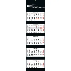5-Monatskalender Black - Kalender 2026