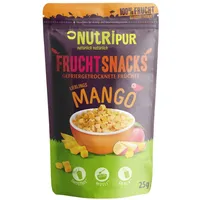 NutriPur gefriergetrocknete Früchte, Mango 25 g Früchte