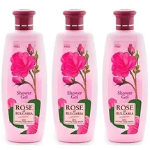 bizzico Biofresh Rose of Bulgaria Shower Gel Duschgel 3 x 330 ml