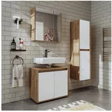 roomart Melona 3-tlg. Weiß/Eiche