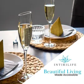 Intirilife Champagner Sektglas 0,15 l 4 St.
