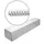 PROFHOME DECOR PROFHOME 150501-Box Eckleisten 1 Karton Set mit 6 Deckenleisten 12,12 m Weiß