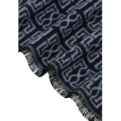 Schal ETERNA, Damen, Gr. One Size, schwarz, Seide, casual, Modetücher