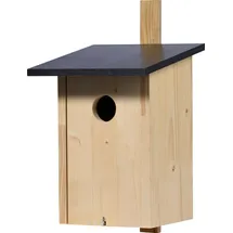 Dobar Nistkasten für Stare/Spechte zum Aufhängen 22 cm x 25 cm x 32 cm Kiefer