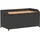 vidaXL Bank mit Stauraum 100 x 50 x 52 cm Schwarz