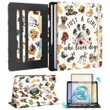 kidcube Schutzhülle für Samsung Galaxy Tab A9 Plus Kawaii-Cartoon-Hunde
