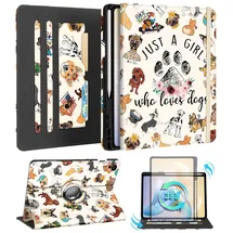 kidcube Schutzhülle für Samsung Galaxy Tab A9 Plus Kawaii-Cartoon-Hunde