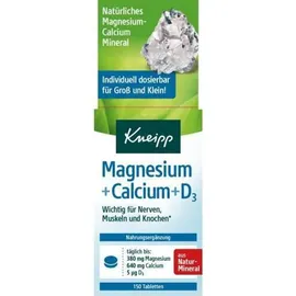 Kneipp Magnesium + Calcium + D3 Tabletten 150 St.